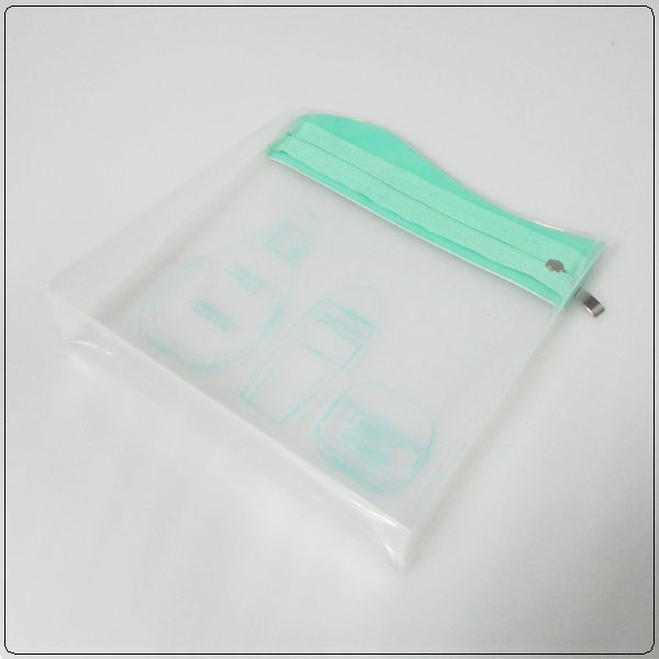 Branded clear plastic cosmet...