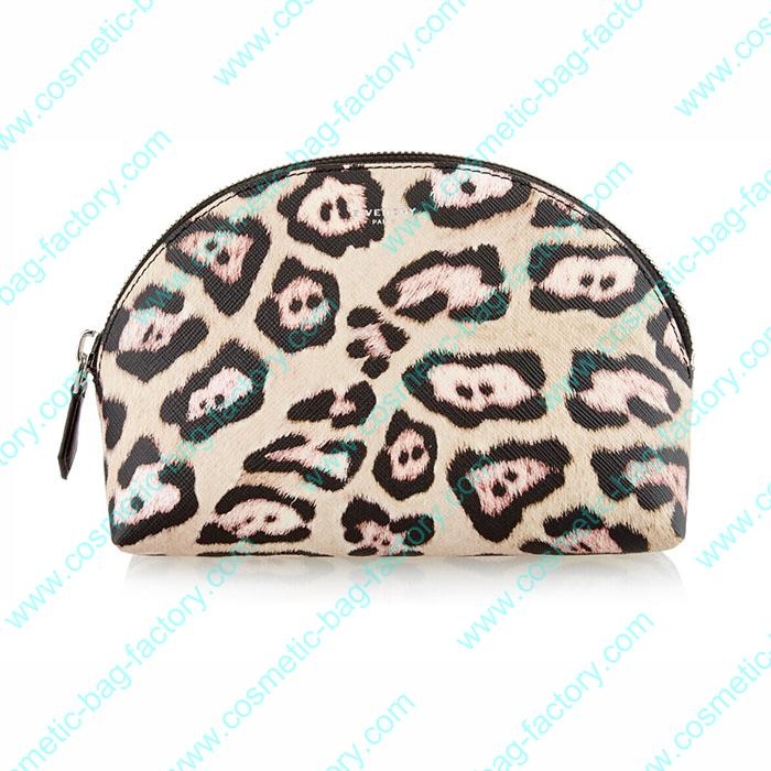Custom Cool Leopard Cosmetic Bag for Women
