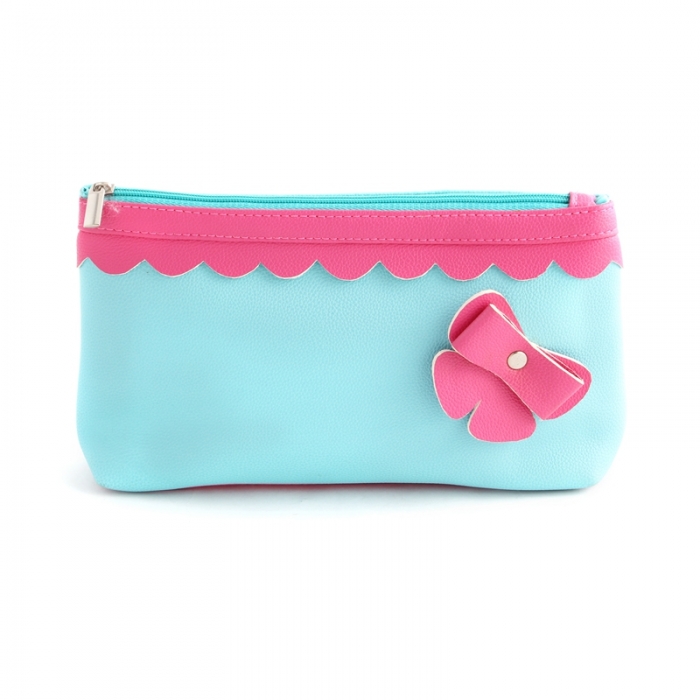 lovely pu cosmetic makeup pouch wholesale for women 