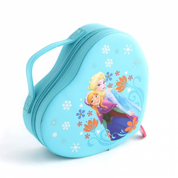Disney frozen mini heart-shaped makeup box with zipper FY-CB-121302