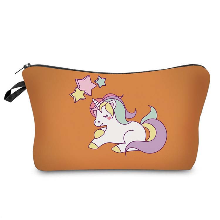 Custom unicorn makeup pouch...
